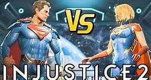 SUPERMAN VS SUPERGIRL no Injustice 2 Multiplayer