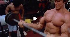 Arnold Schwarzenegger on Instagram: "Unseen raw footage of Arnold doing a full set barbell curls during Pumping Iron filming ❗️I’ll be posting more unseen footage of Arnold training this week 💥 #arnold #arnoldschwarzenegger #pump #workout #rare #classic #bodybuilding #fitness #gym #goldenera #muscle #fit #motivation #bodybuilder #instafit #legend #biceps #chest #lifting #instafitness #legend #instagood #gains #pumpingiron #bodybuildinglifestyle #arnoldclassic #cardio #hardwork #training #diet #