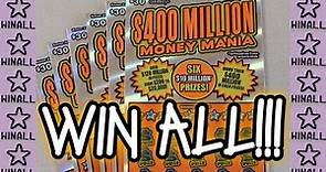 WIN ALL Lottery Compilation - WINNING EVERY SINGLE PRIZE ON MY LOTTO SCRATCH TICKETS!!!