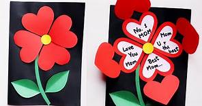 Mother's Day Card Making /How to make Mother's Day Card in 10 minutes/ Mother's Day Craft
