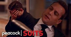 Mike and Harvey get into a fist fight | Suits