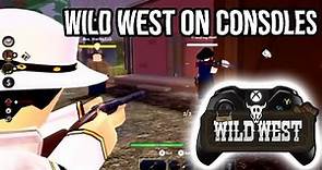 Wild West Now On Consoles | Roblox Wild West Xbox/Playstation/PC Crossplay