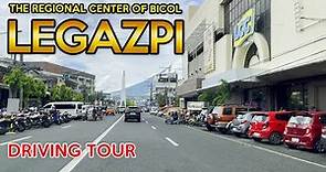 LEGAZPI CITY The Regional Center of Bicol Philippines | Driving Tour | 4K HDR