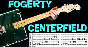 John Fogerty Centerfield Guitar Chords Lesson with Tab Tutorial