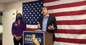 Josh Harder - WATCH LIVE: Election night press conference....