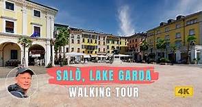 Salò | Walking Tour | Gardasee | Italien | 🇮🇹 [4K]