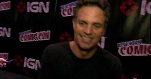 Comic Con: Mark Ruffalo (Hulk) - The Avengers: Los Vengadores