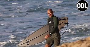 Kelly Slater Surfing Pipeline AFTER Hip Surgery And He's Ripping! Footage from Today