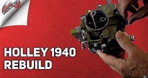 Complete Holley 1940 1 Barrel Carburetor Rebuild Guide | Step-by-Step Tutorial