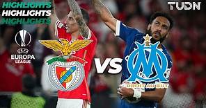 HIGHLIGHTS - Benfica 2-1 Marsella | UEFA Europa League 2023/24 - 4tos | TUDN