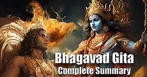 Bhagavad Gita Complete Summary