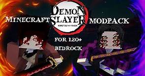 How to Download Demon Slayer Season 4 ModPack for 1.20 Bedrock edition