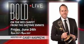BOLD LIVE ON THE RED CARPET OF THE DAYTIME EMMYS - Friday, June 24, 2022