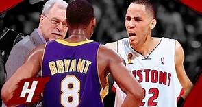 Phil Jackson's FIRST-EVER NBA FINALS LOSS! Lakers vs Pistons Game 5 Highlights - 2004 NBA Finals