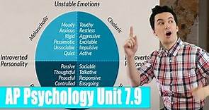 Trait Theories of Personality [AP Psychology Unit 7 Topic 9] (7.9)
