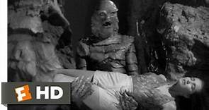 Creature from the Black Lagoon (9/10) Movie CLIP - Into the Creature's Lair (1954) HD
