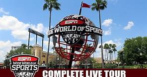 ESPN Wide World of Sports Complex Walt Disney World Full Live Tour NEW HOME NBA BASKETBALL 2020
