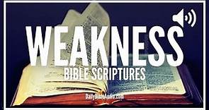 Bible Verses About Weakness | What The Bible Says About Being Weak (POWERFUL)