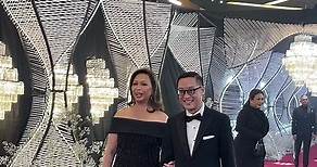 Spotted: Mr. Carlo Katigbak, CEO of ABSCBN Corporation and Ms. Cory Vidanes, Executive and Chief Operating Officer of ABSCBN attends #GMAGala2023 ✨