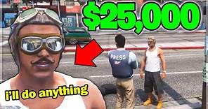 Billy Anderson Hires a $25,000 Henchman on GTA RP