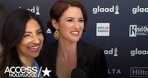 'Supergirl': Floriana Lima & Chyler Leigh Talk #Sanvers | Access Hollywood