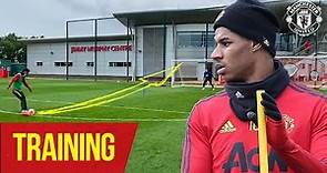 Training | Shooting 101 with Marcus Rashford and Co 🎯| Manchester United