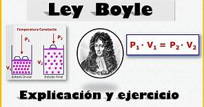 LEY DE BOYLE (EXPLICACIÓN Y EJEMPLO)