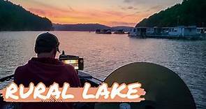 Fishing Beautiful Rural Lake in Eastern Ohio! (Piedmont Lake)