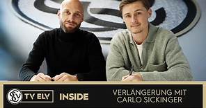 TV Elv // Inside - Vertragsverlängerung mit Carlo Sickinger