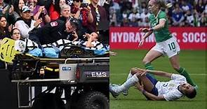 Mallory Swanson Injury | USA vs Ireland Women's Friendly