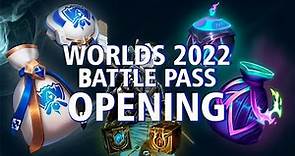 WORLDS 2022 80 LVL BATTLE PASS OPENING!