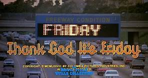 Thank God It's Friday (1978) title sequence