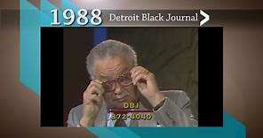 1988 Detroit Black Journal Clip – Coleman Young