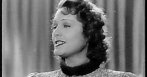 Rosel Seegers singt für Olga Tschechowa - "Eine Frau mit Herz" in "Angelika" (1940)