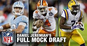 2017 Full NFL Mock Draft (Pick 1-32) | Daniel Jeremiah | NFL Total Access