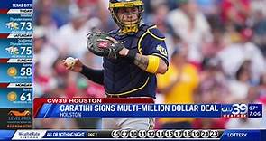 Astros and catcher Victor Caratini finalize $12 million, 2-year contract | Cw39 HOUSTON