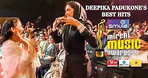 Deepika Padukone's Best Bollywood Songs Hits I Smule Mirchi Music Awards 2020 I Extended Video