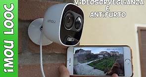 Telecamera di videosorveglianza Amazon con funzione antifurto e sirena di allarme. Recensione e test