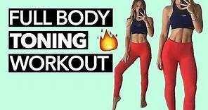 Full Body Toning Workout (15 Minutes)