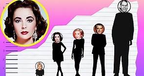 How Tall Is Elizabeth Taylor? - Height Comparison!