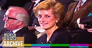 Uncut Footage of Princess Diana Visiting RADA (1989)