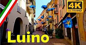 Luino sul lago Maggiore (Varese) Video4k