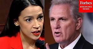 AOC Explains Why Democrats Voted To Remove Kevin McCarthy From Speaker Position