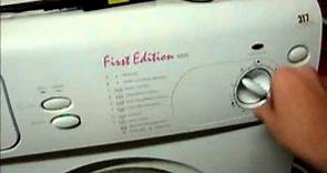Hotpoint First Edition WM52 Washing Machine review
