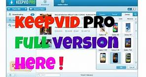 How to install keepvid pro full version