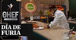 ¡EXPLOTÓ! Ennio Carota rompió los platos de su menú tras descalificación - El Discípulo del Chef