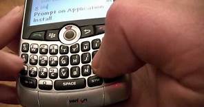 How To Hard Reset A Blackberry 8330 Smart Phone