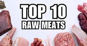 The Top 10 Best Meats For Your Pet's Raw Diet
