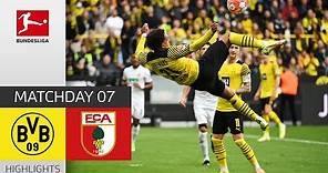 Borussia Dortmund - FC Augsburg 2-1 | Highlights | Matchday 7 – Bundesliga 2021/22