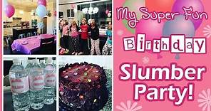 How to Throw the Best 11 Year Old Tween Slumber Sleepover Birthday Party Ever!